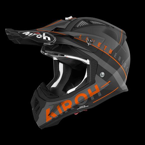CASCO HELMET AVIATOR ACE AMAZE ORANGE MATT